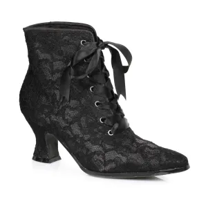 155-ELIZABETH 1.5" Heel Children's Boot with Lace.
