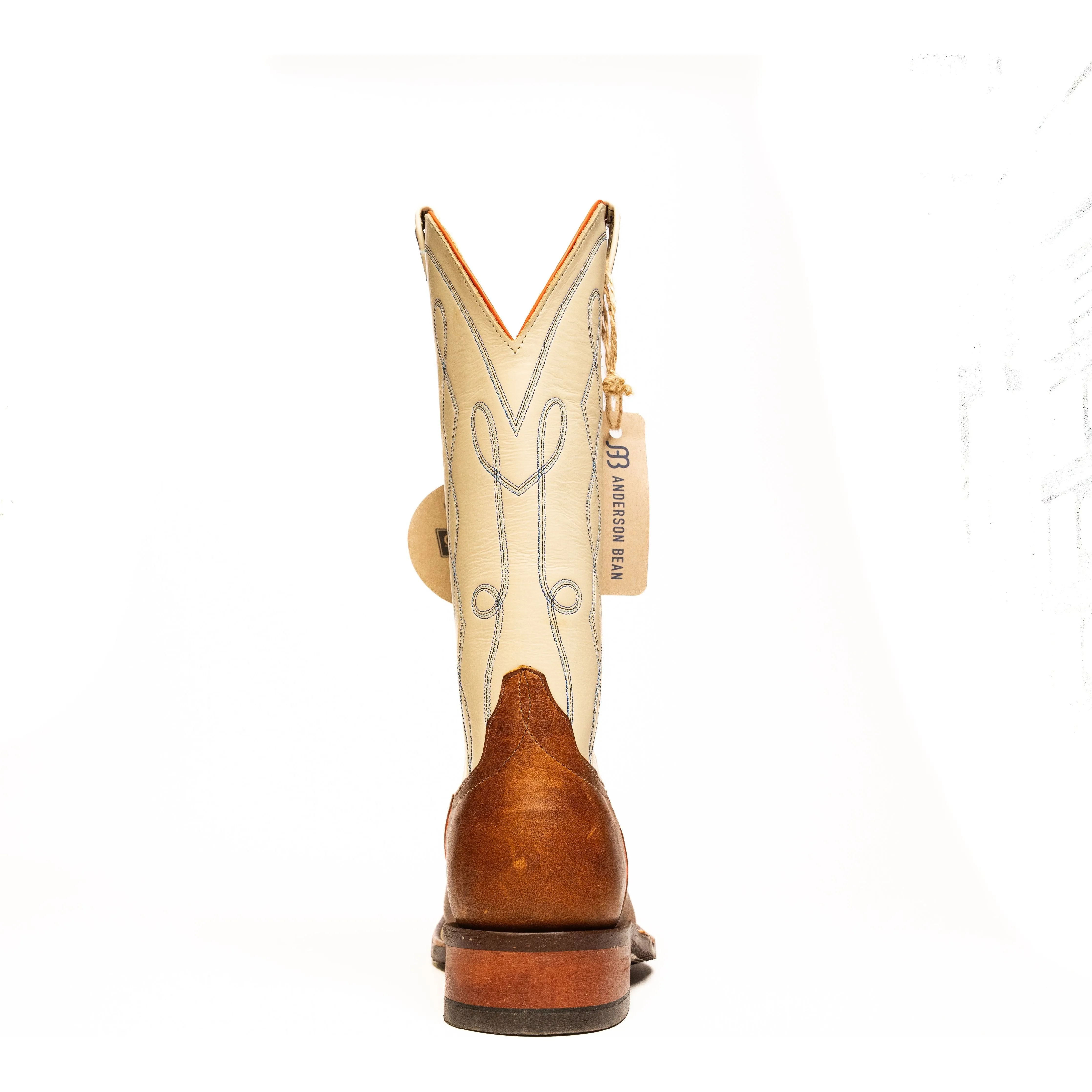 Anderson Bean Worn Saddle with Ochre Bone Top