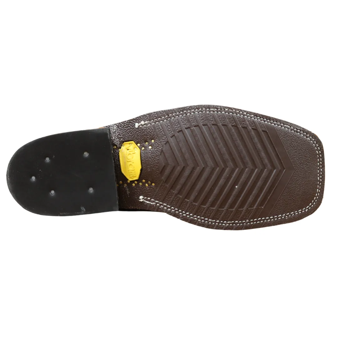 Anderson Bean Worn Saddle with Ochre Bone Top