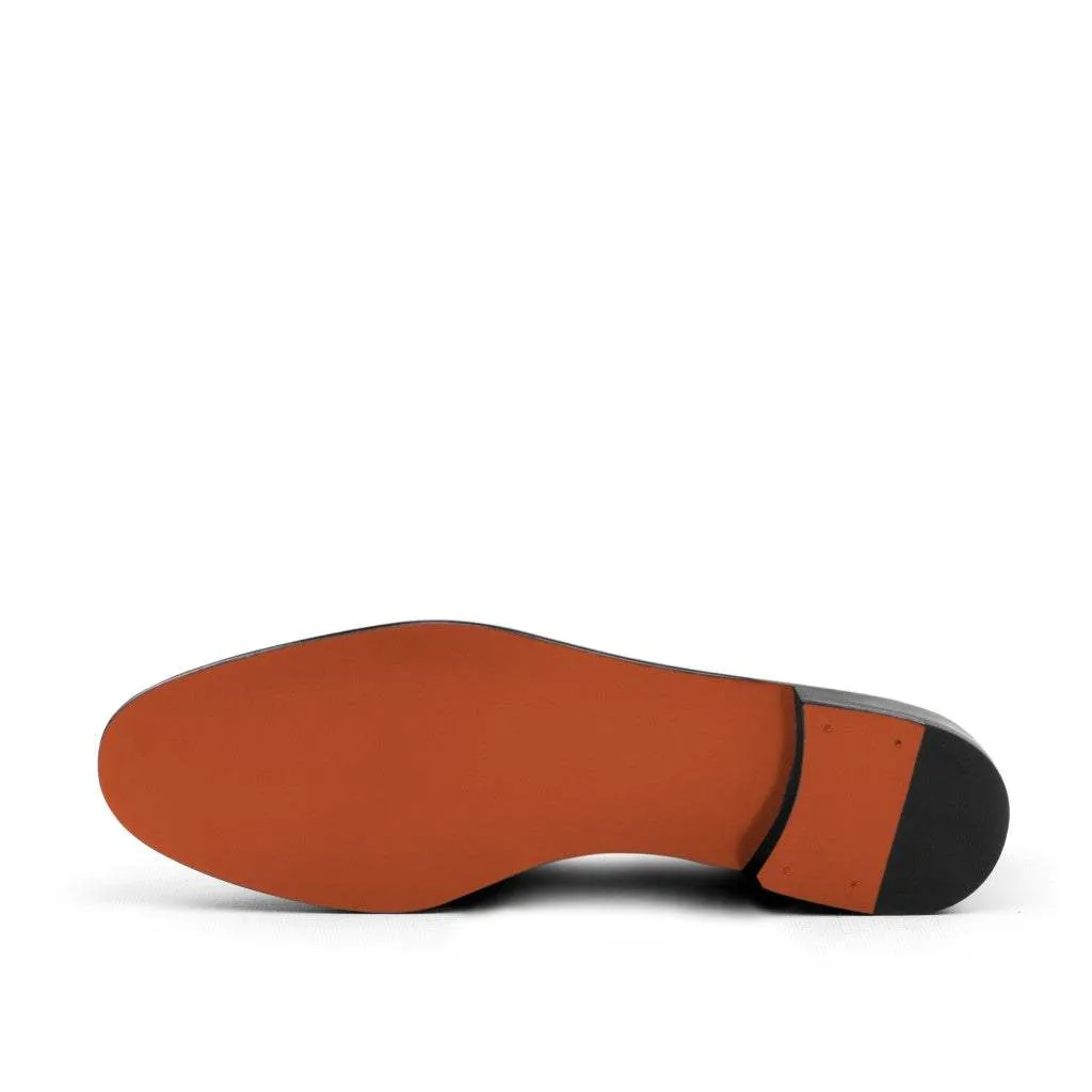 Belgian Slipper-Patent, Black-Wholesale