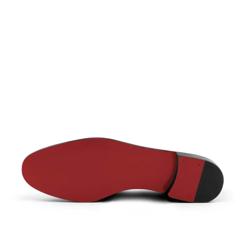 Belgian Slipper-Patent, Painted Calf, Suede, Black, Grey-Wholesale