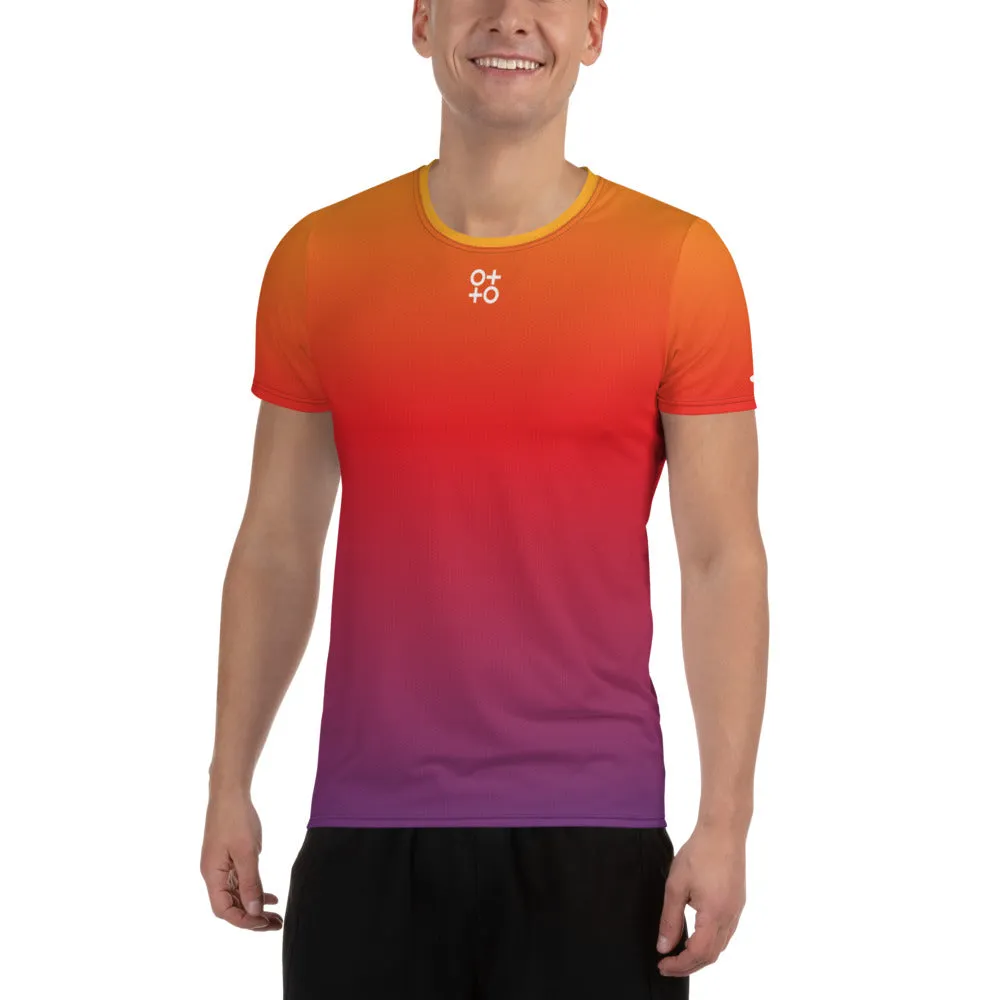 Berlin Dusk Men's Athletic T-shirt