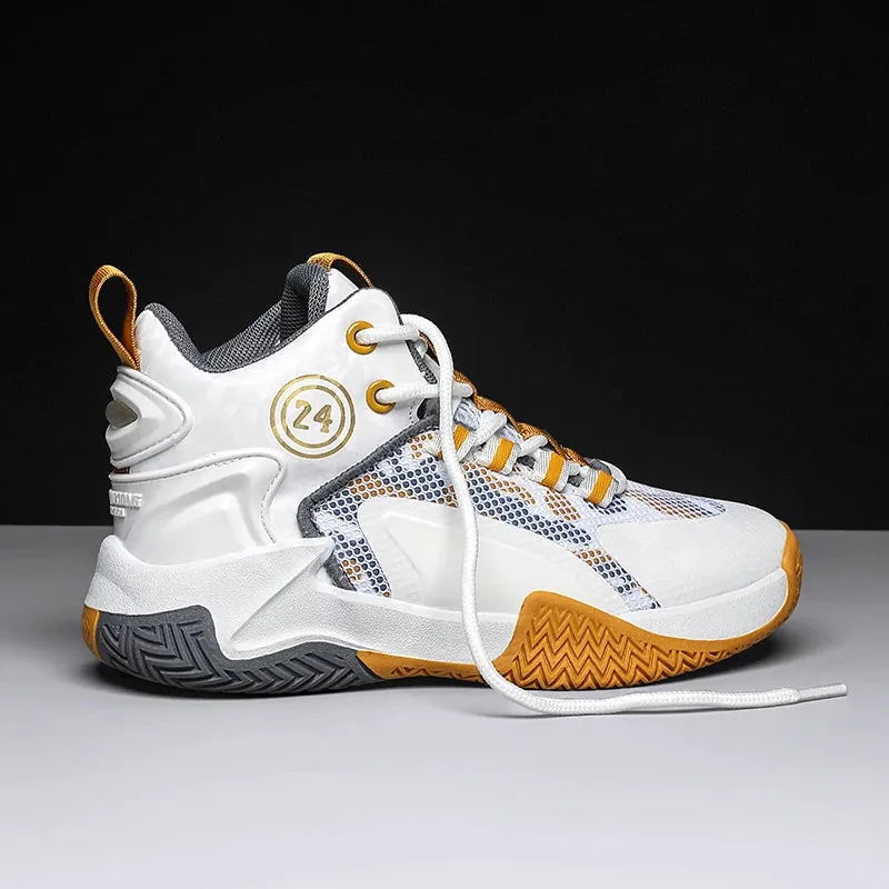 Children's High Top Basketball Shoes for Boy and Girl Number 24 Kid's