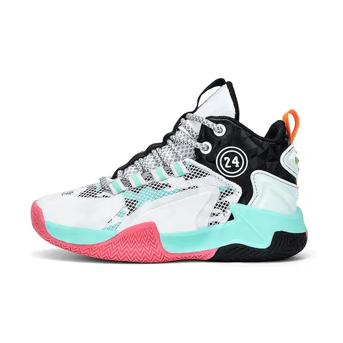 Children's High Top Basketball Shoes for Boy and Girl Number 24 Kid's