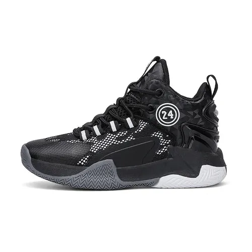 Children's High Top Basketball Shoes for Boy and Girl Number 24 Kid's