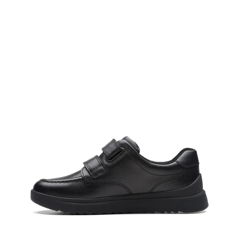 Clarks Goal Style K Black Leather