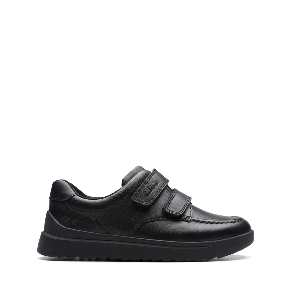 Clarks Goal Style K Black Leather