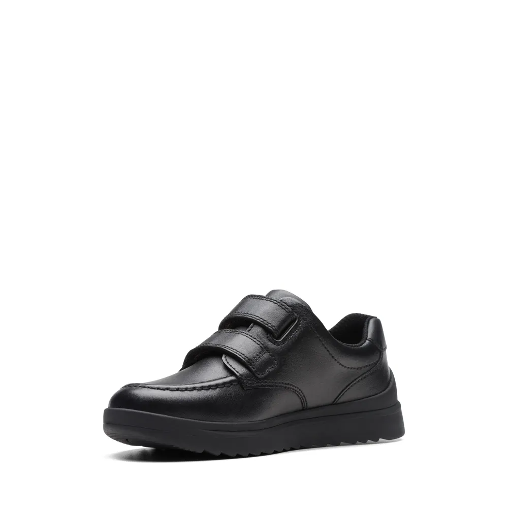 Clarks Goal Style K Black Leather