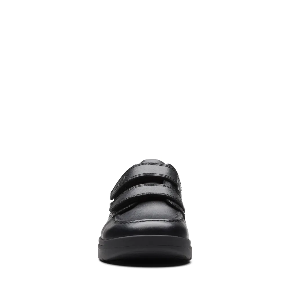 Clarks Goal Style K Black Leather