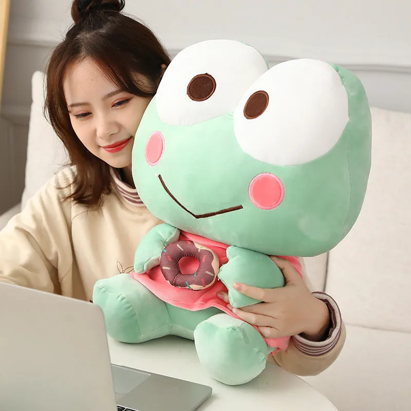 Giant Stuffed Frog Plush