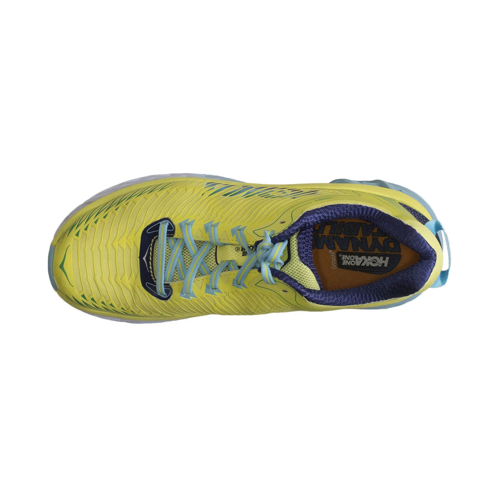 Hoka Arahi Lime / Blue Topaz Running Shoes