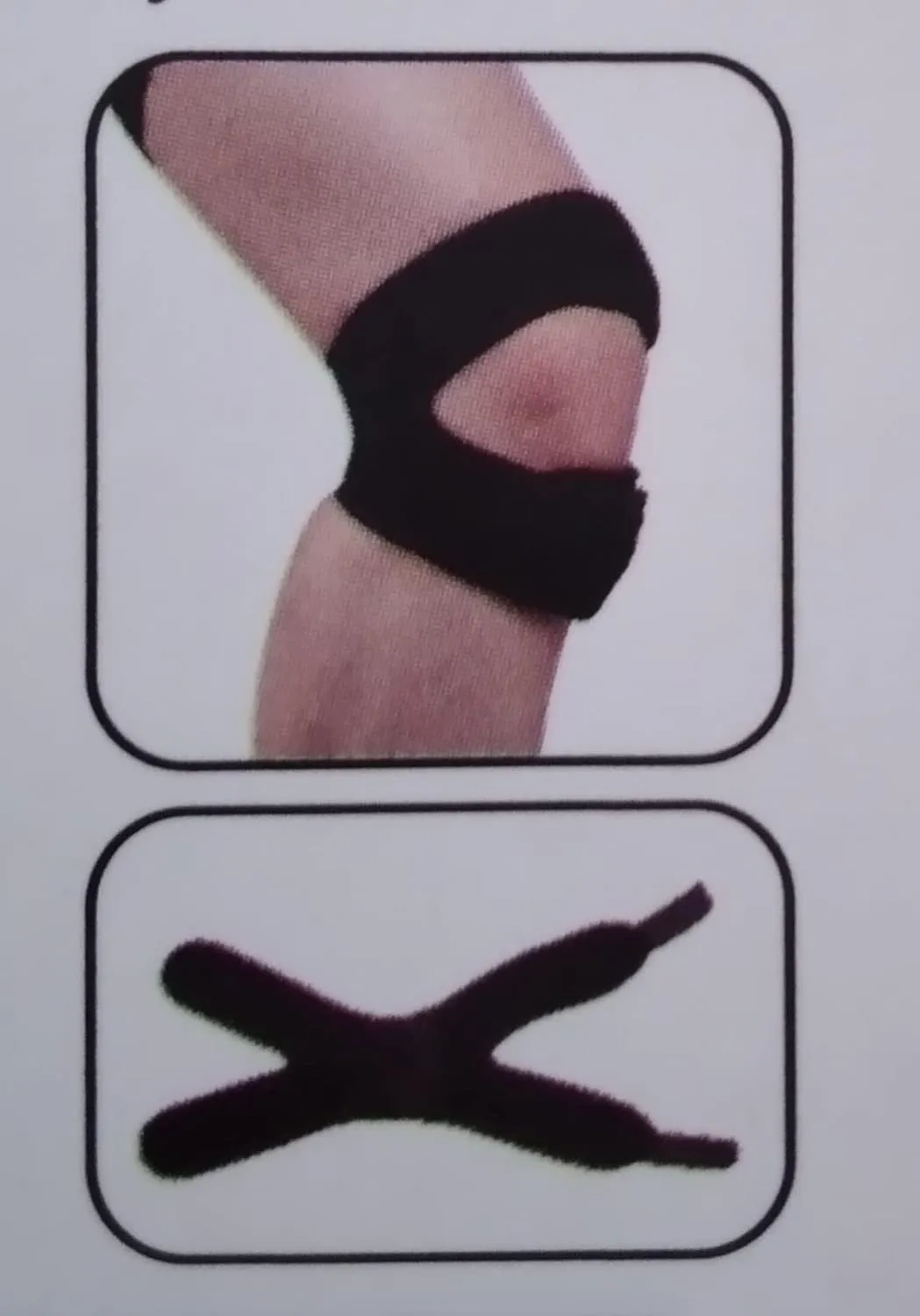 Importikaah Tendon Support Strap (Large), Knee Pain Relief Adjustable Neoprene Knee Strap for Running, Arthritis, Jumper, Tennis Injury Recovery