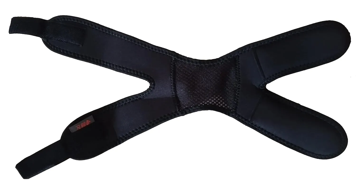 Importikaah Tendon Support Strap (Large), Knee Pain Relief Adjustable Neoprene Knee Strap for Running, Arthritis, Jumper, Tennis Injury Recovery