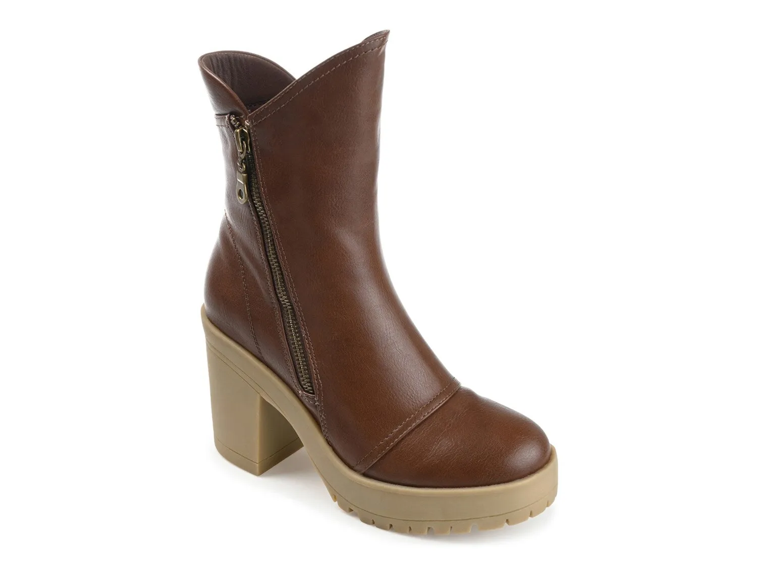 Journee Collection Jaquie ankle boots, dark brown