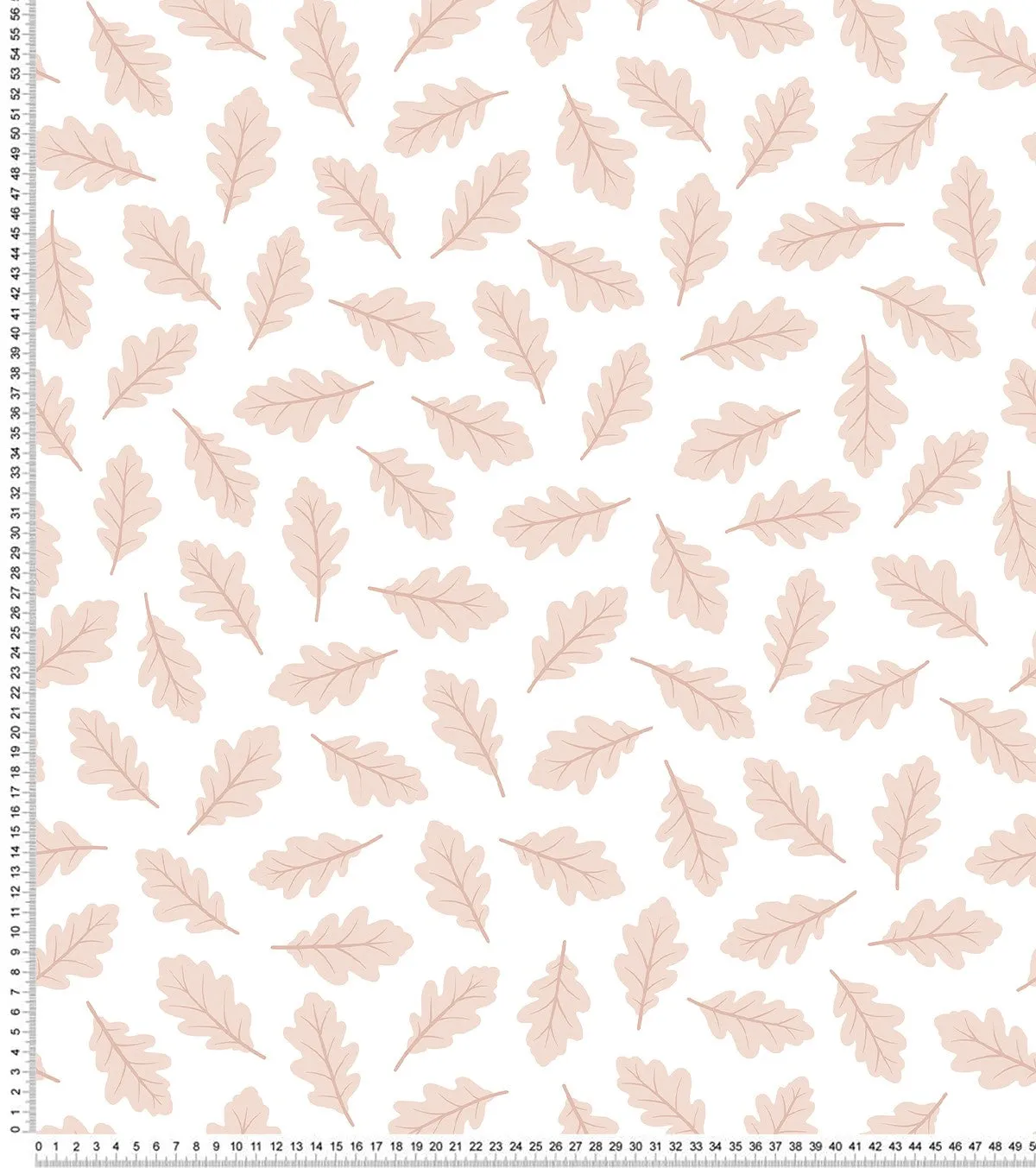 Jöro - Children's Wallpaper - Oak Leaf Pattern