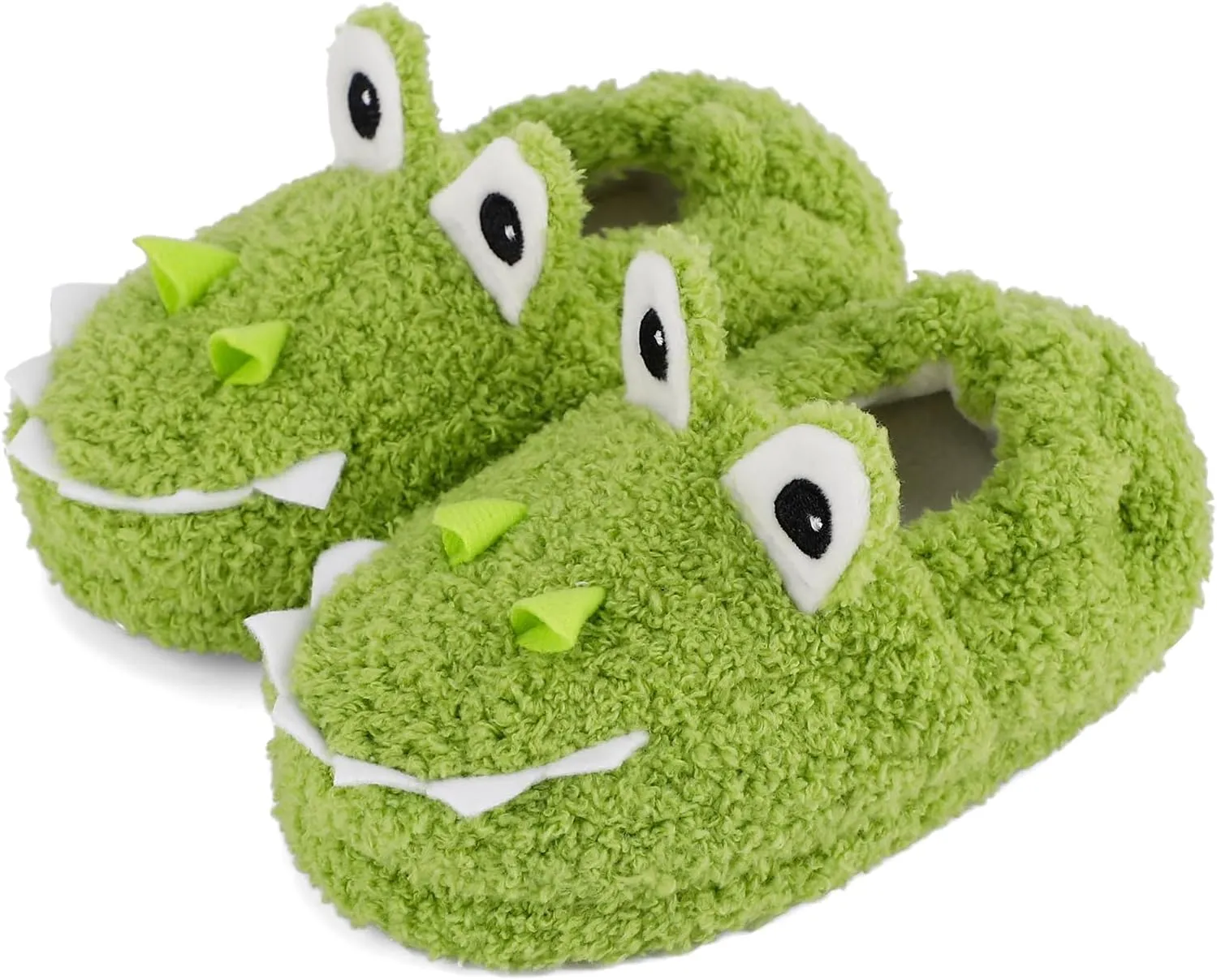 KAKU NANU Toddler Kids Slippers Cute Animal Cartoon Shoes Girls Boys Warm Fleece Winter Household Slippers