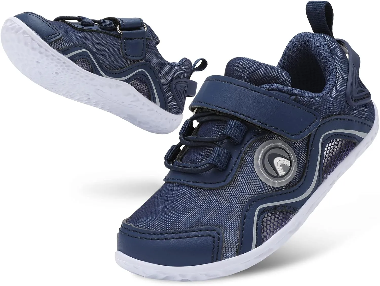 LeIsfIt Toddler Boys Girls Sneakers Kids Barefoot Walking Shoes Lightweight Mesh Tennis Shoes