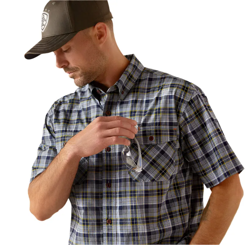 Men's Ariat Rebar Made Tough Dura Stretch Work Shirt 10048891