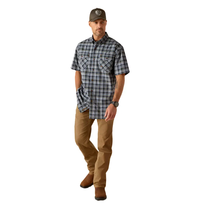 Men's Ariat Rebar Made Tough Dura Stretch Work Shirt 10048891
