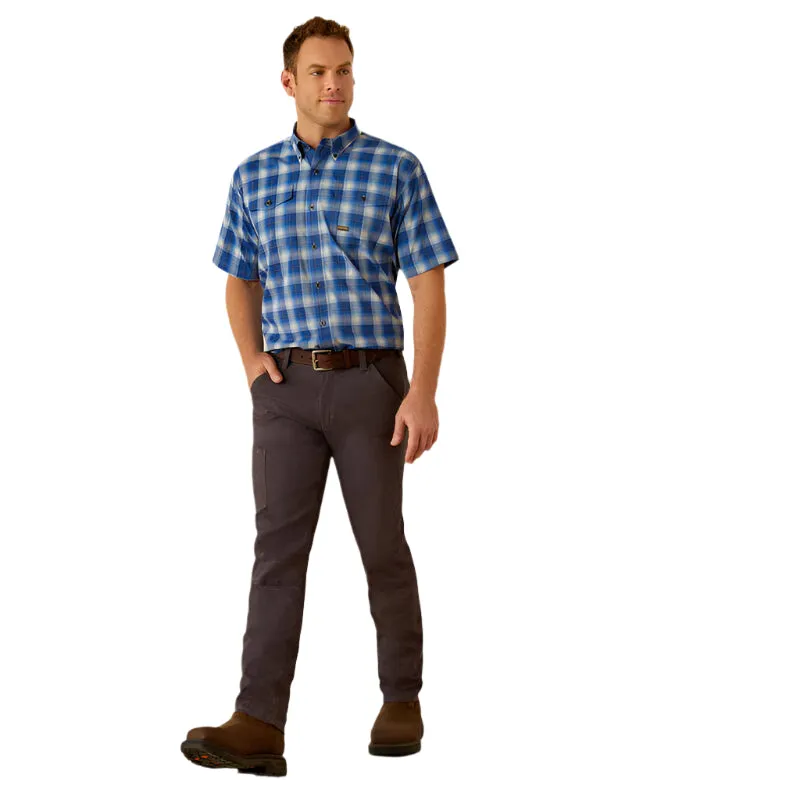 Men's Ariat Rebar Made Tough Vent TEK DuraStretch Work Shirt 10058537