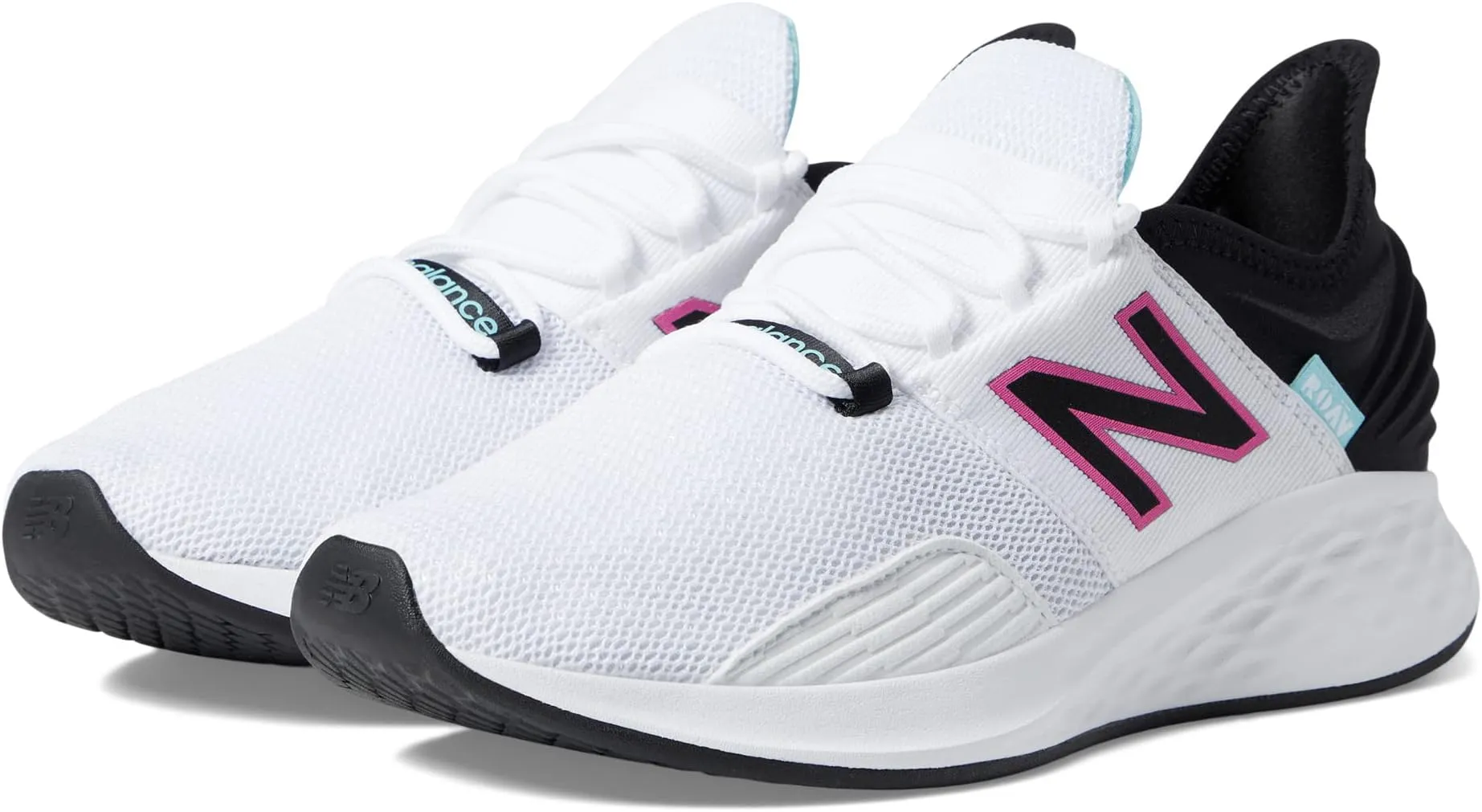 New Balance Fresh Foam Roav Sneakers, White/Black 1