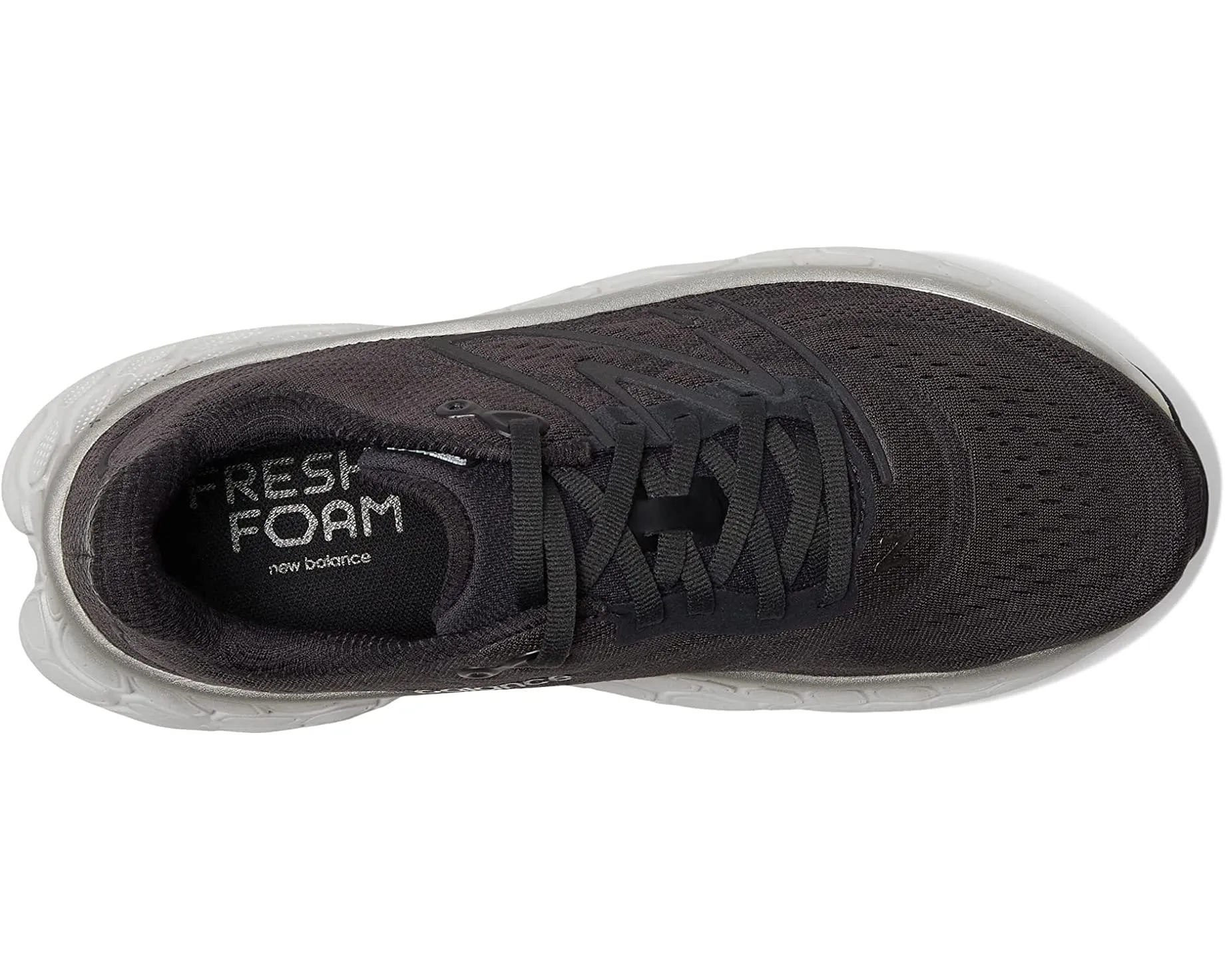 New Balance Fresh Foam X More v4 sneakers, black/gray