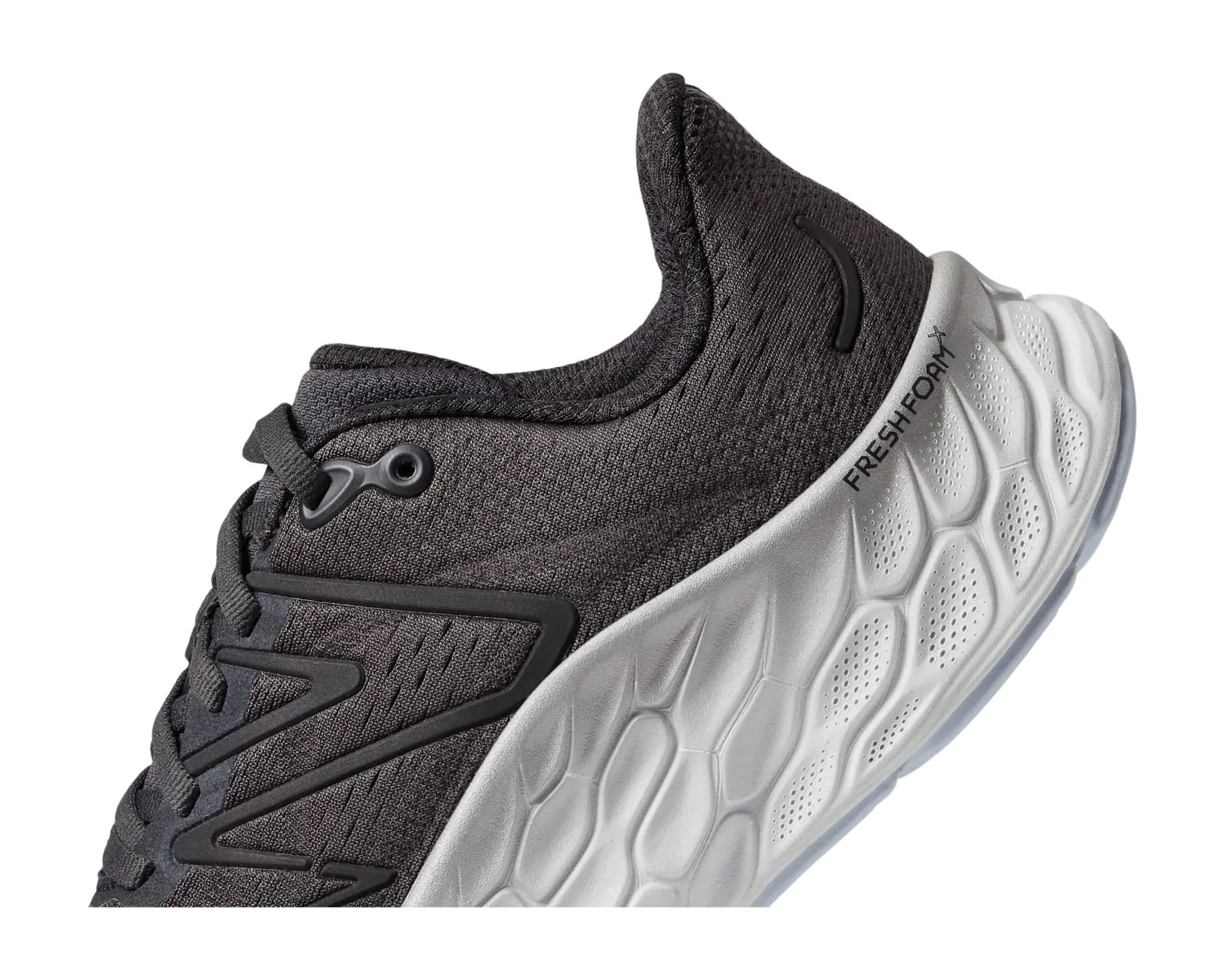 New Balance Fresh Foam X More v4 sneakers, black/gray
