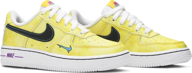 Nike Air Force 1 LV8 3 PS 'Peace, Love, and Basketball', yellow