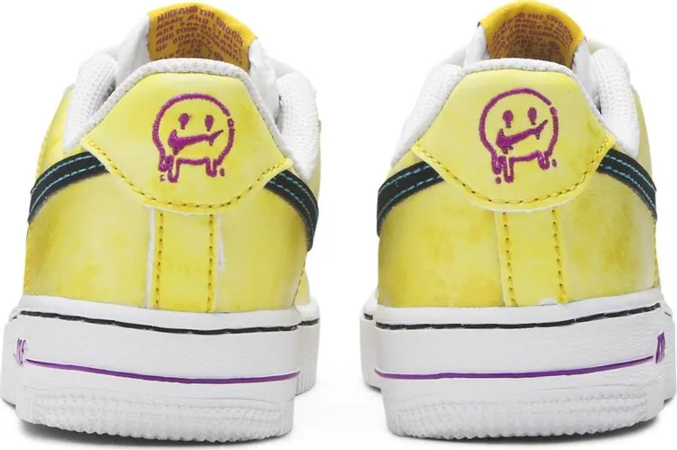 Nike Air Force 1 LV8 3 PS 'Peace, Love, and Basketball', yellow