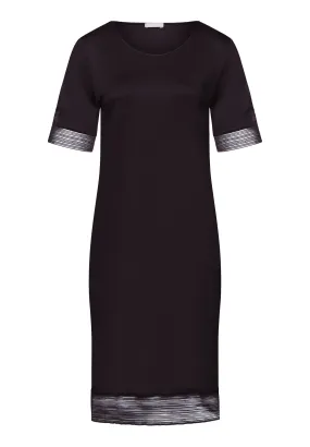 Sophie Lace Trim Cotton Nightgown | Dark Acai 74877-1478