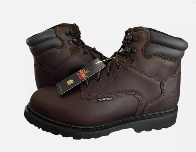 Thorogood Men's V series 6" Crazyhorse Waterproof Work Boots 864-4278