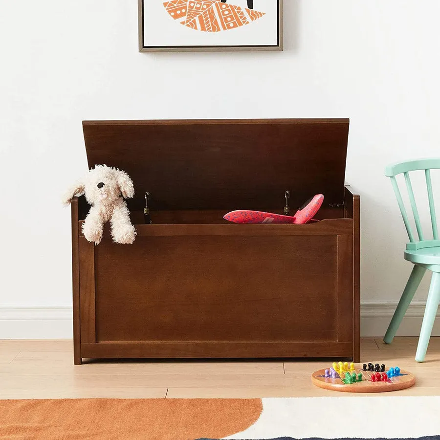 Wood Toy Chest - Walnut